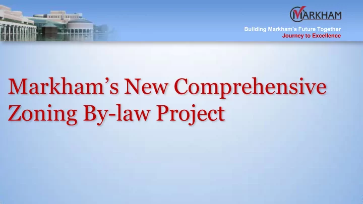 zoning by law project