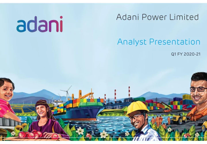analyst presentation