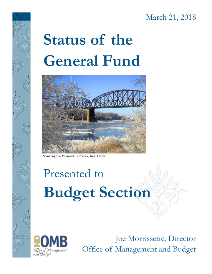status of the general fund