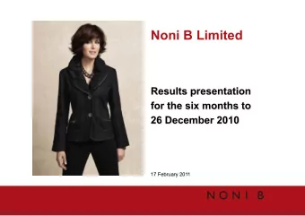 Key points  Financial summary  Balance sheet  Cash flow  Operational review - 1  Operational review