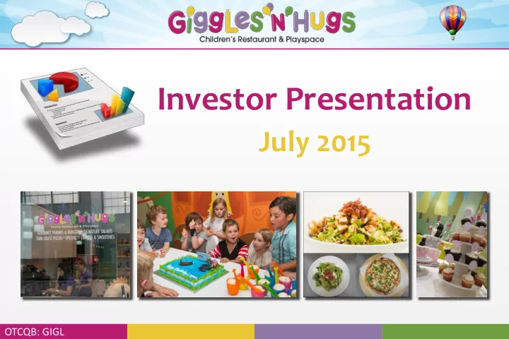 investor presentation