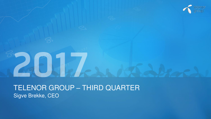 telenor group third quarter