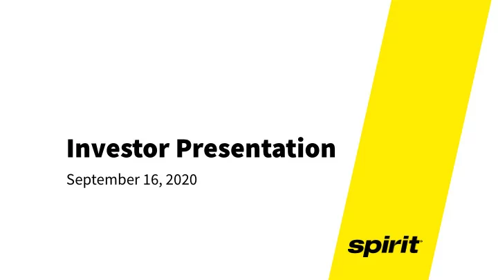 investor presentation