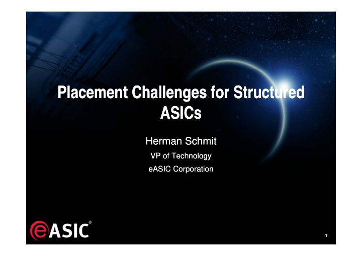 placement challenges for structured placement challenges