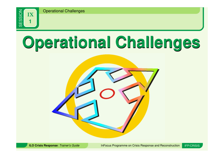 operational challenges operational challenges