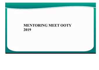 Photo Album  MENTORING MEET OOTY 2019 2019  by MSS Pvt Ltd  W.Bro Dr.David Staples, CEO, UGLE