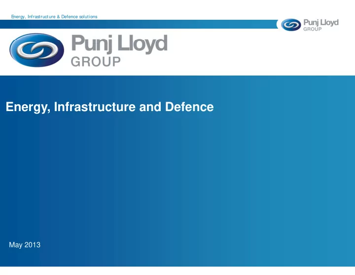 energy infrastructure and de energy infrastructure and de