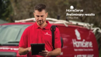 Preliminary results  22 May 2018  Highlights  Record profjt growth  adjusted operating profjt up