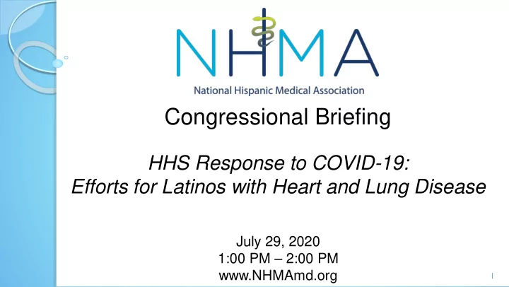 congressional briefing
