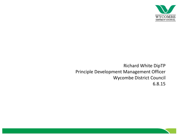 richard white diptp