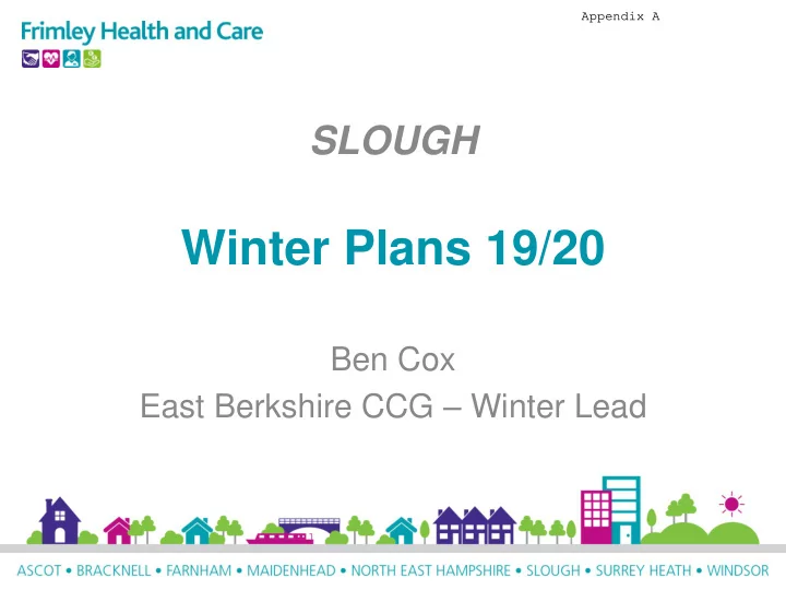 winter plans 19 20