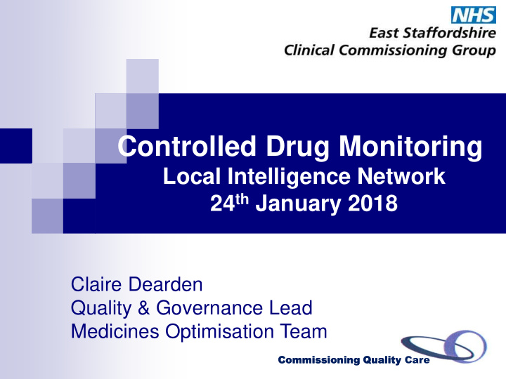 controlled drug monitoring