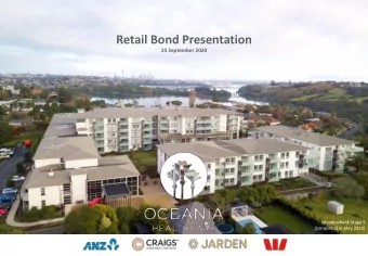 Retail Bond Presentation  25 September 2020  Meadowbank Stage 5  (completed in May 2020)  0