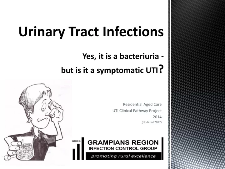 uti clinical pathway project
