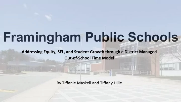 framingham public schools