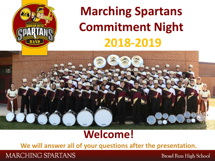 marching spartans commitment night 2018 2019