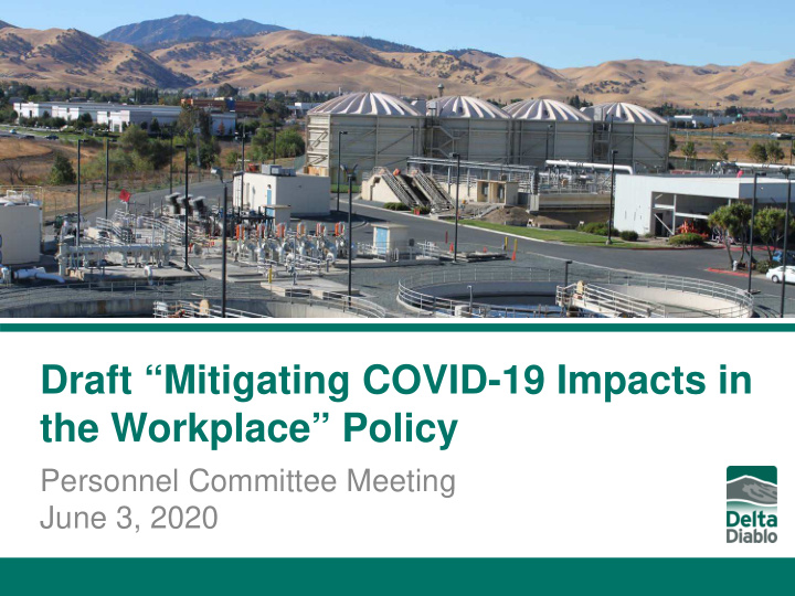 draft mitigating covid 19 impacts in the workplace policy