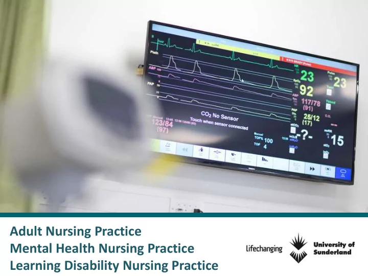 adult nursing practice