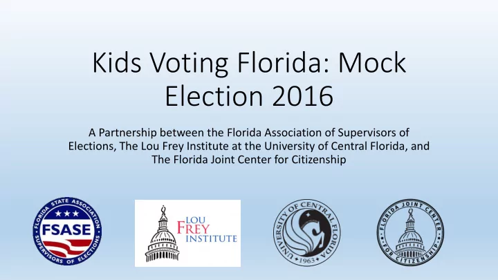 election 2016