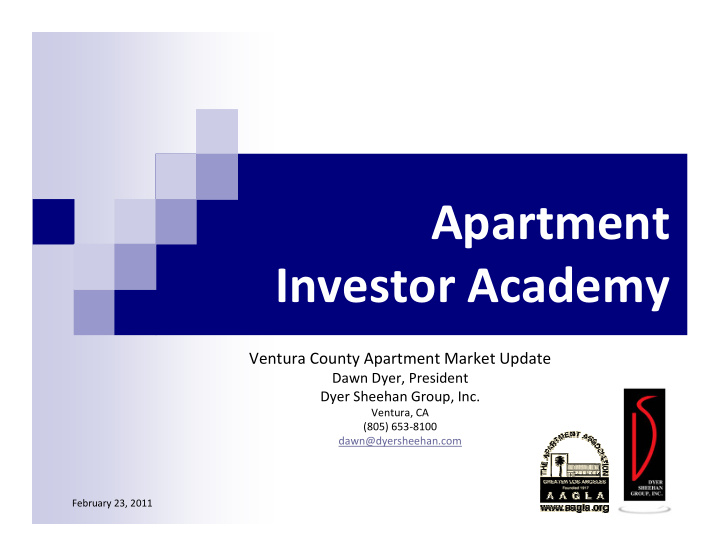 apartment investor academy