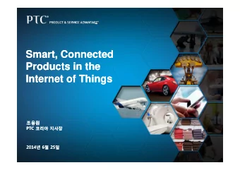 Smart, Connected  Smart, Connected  Products in the  Products in the  Products in the  Products in