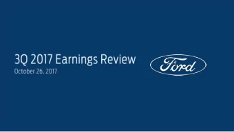 Appendix  Ford Credit  Vision and Strategy  3  Shareholder Distributions  A1  Business  Product and