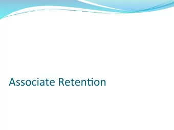 Associate Reten,on  Associate Reten,on  More regatta days = more umpires needed  Need to