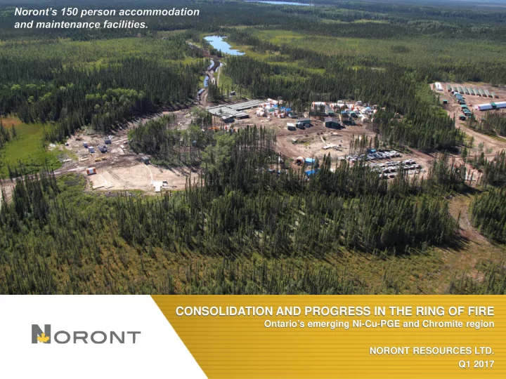consolidation and progress in the ring of fire