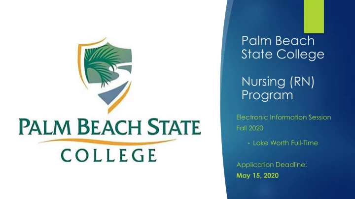 state college nursing rn