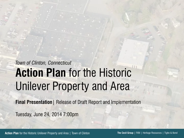 action plan for the historic