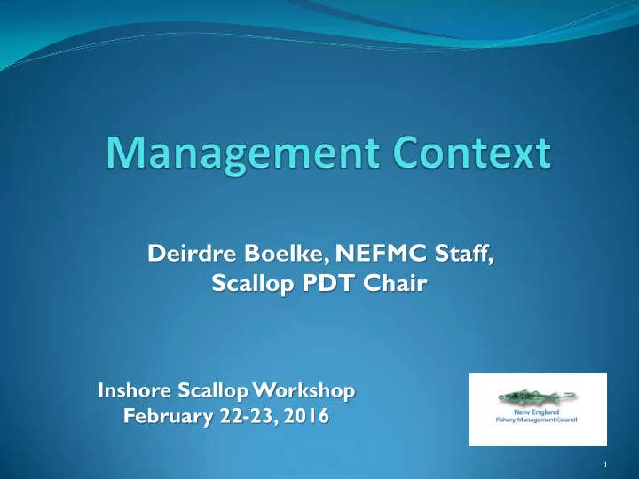 deirdre boelke nefmc staff scallop pdt chair