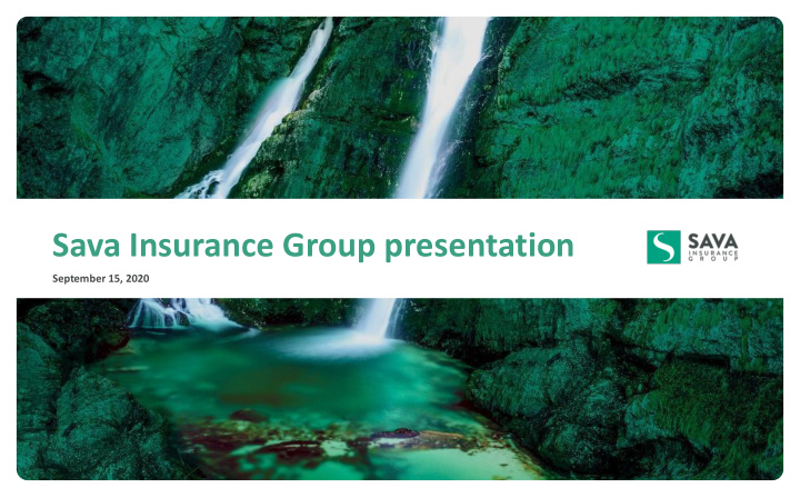 sava insurance group presentation