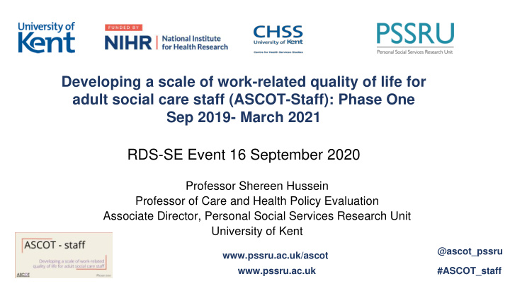 adult social care staff ascot staff phase one