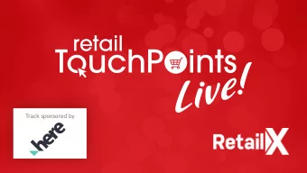 Track sponsored by  Are Retailers  Omnichannel Ready?  Bill Hardgrave  Auburn University  Are