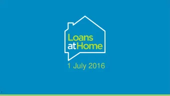 1 July 2016  1  Agenda  Highlights  Management team  Vision and strategy  Market and