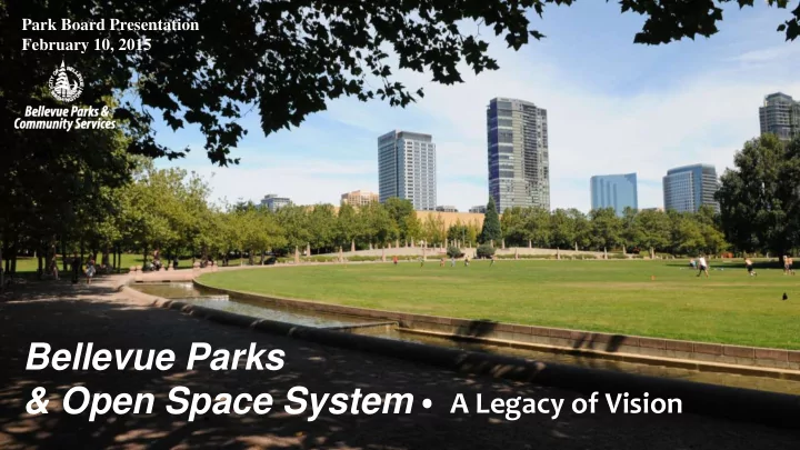 bellevue parks