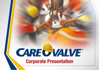 Corporate Presentation  Introduction  01  About Us  Total Valves Management Service  Global