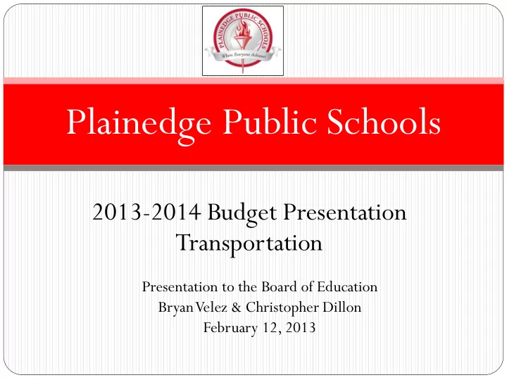 plainedge public schools