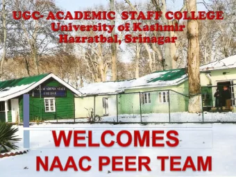 VISION AND MISSION STATEMENT Vision  To orient and augment the knowledge capital of  teachers,