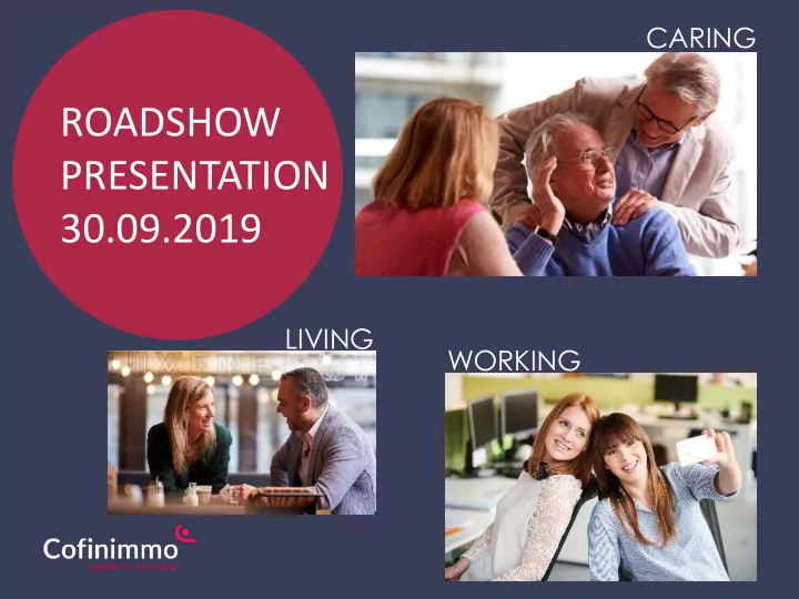 roadshow presentation 30 09 2019