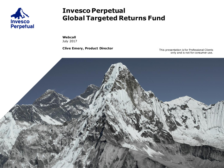 invesco perpetual global targeted returns fund
