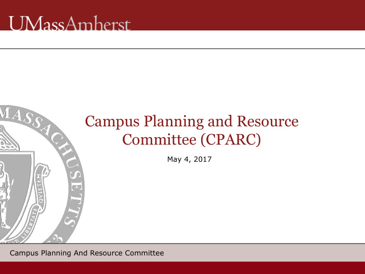 campus planning and resource