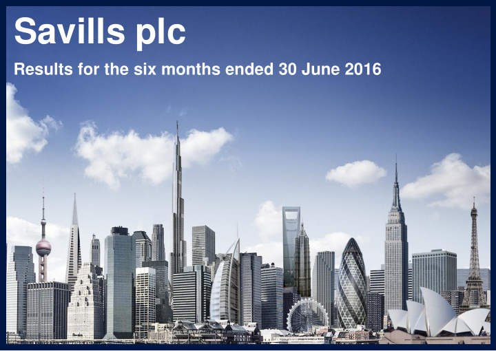 savills plc