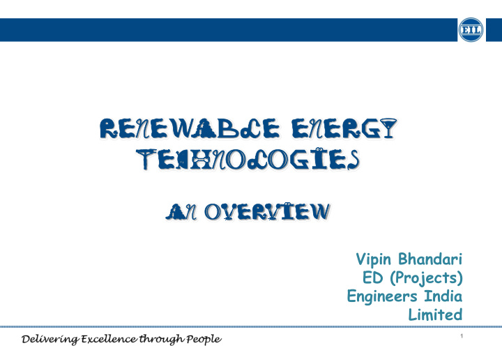 renew renewable energ ble energy technol technologies gies