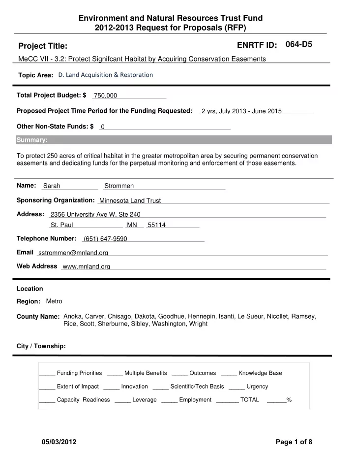 environment and natural resources trust fund 2012 2013