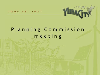 P l a n n i n g  C o m m i s s i o n  m e e t i n g  1  A g e n d a  4. Approval of minutes March