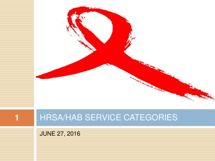 hrsa hab service categories 1