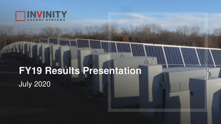 fy19 results presentation
