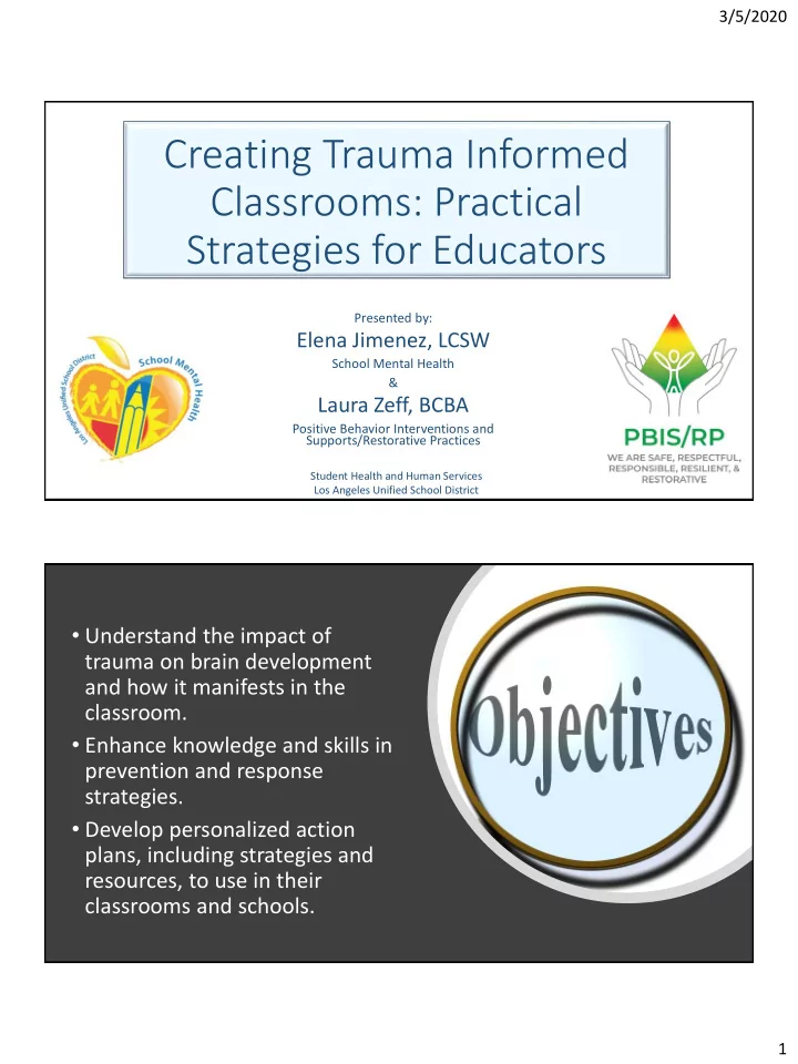 strategies for educators