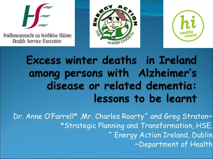 strategic planning and transformation hse